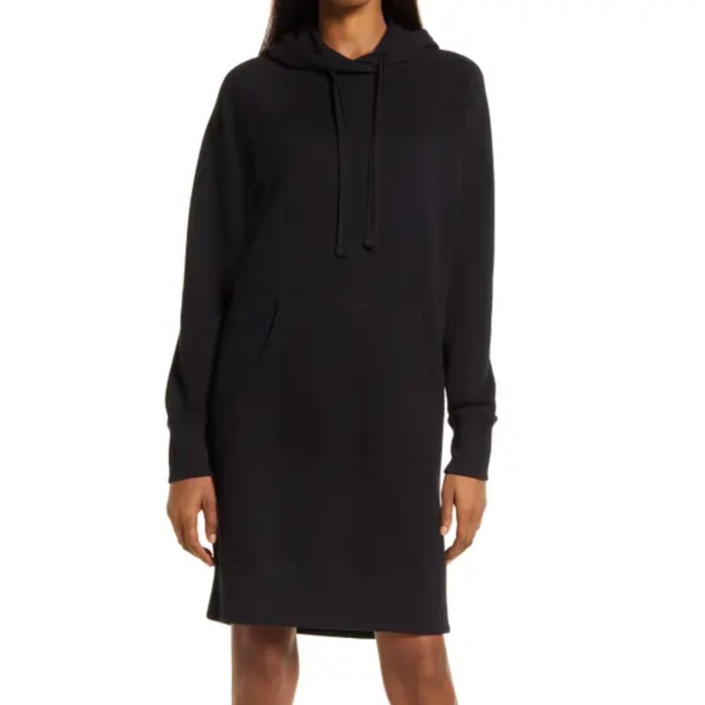 Treasure and Bond Black Hoodie Dress, size 4
